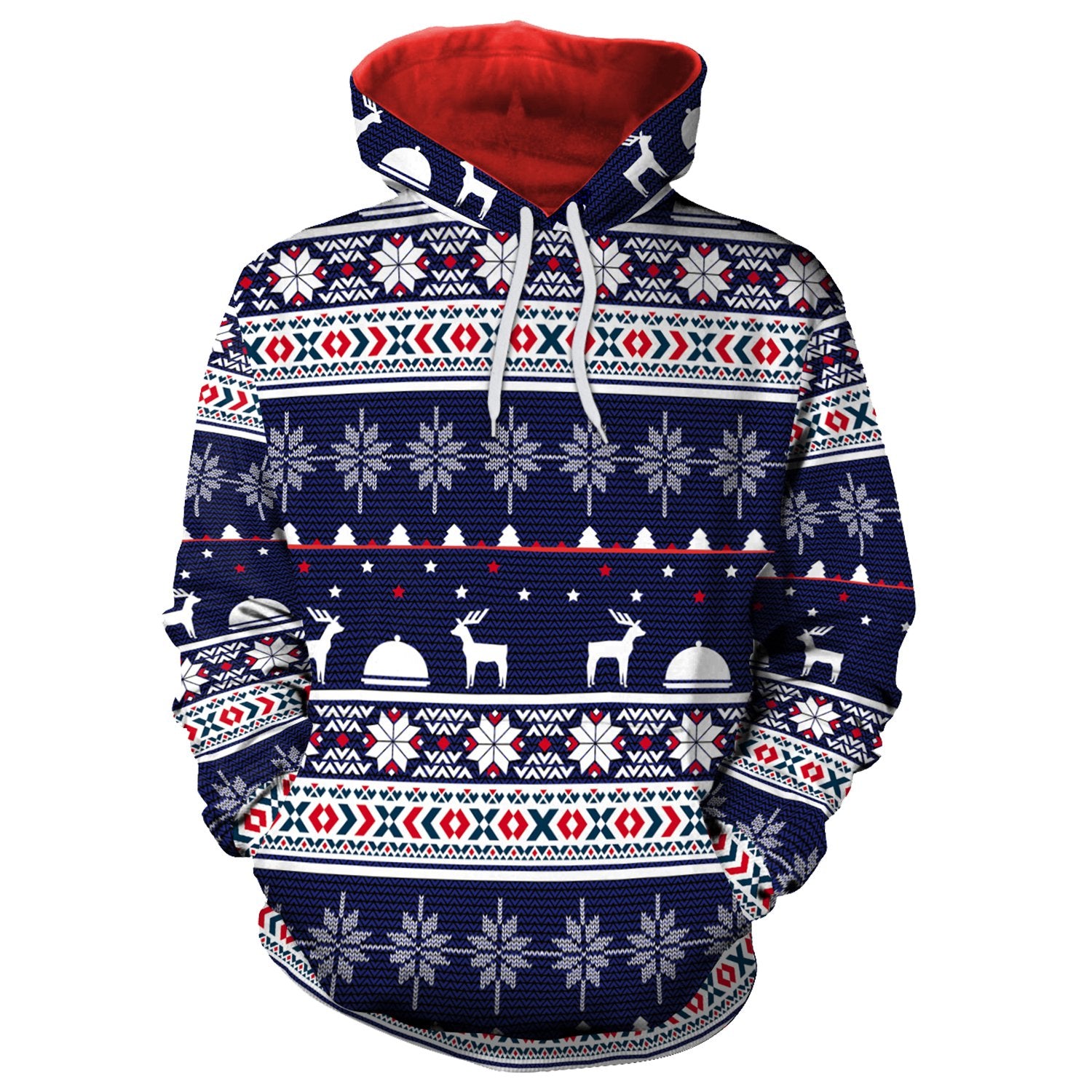 Christmas Hoodies - Christmas DEER Multi-Color 3D Hoodie