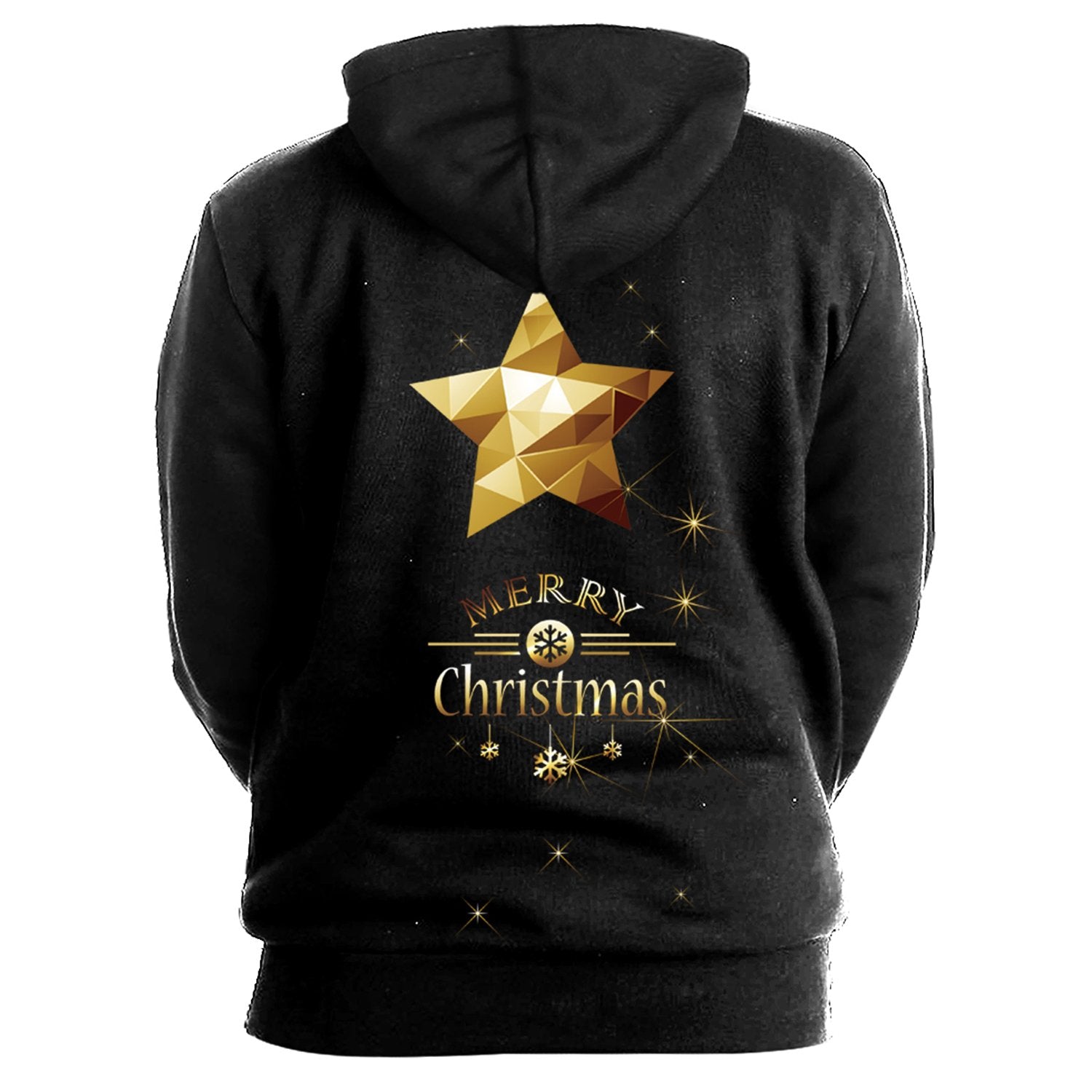 Christmas Hoodies - Gold Christmas Tree 3D Hoodie