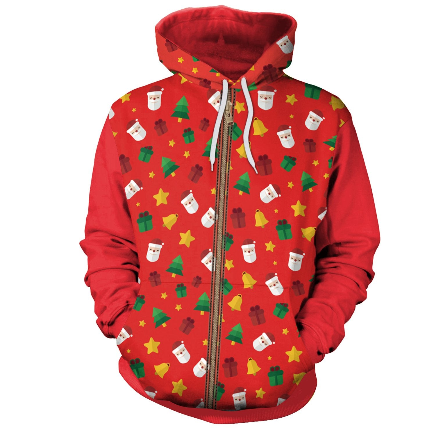 Christmas Hoodies - Christmas tree 3D Print Hoodie
