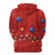 Christmas Hoodies - Christmas Giraffe Red 3D Hoodie