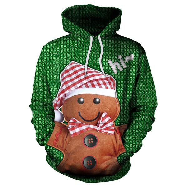 Christmas Hoodies - Cute Rag Doll 3D Hoodie