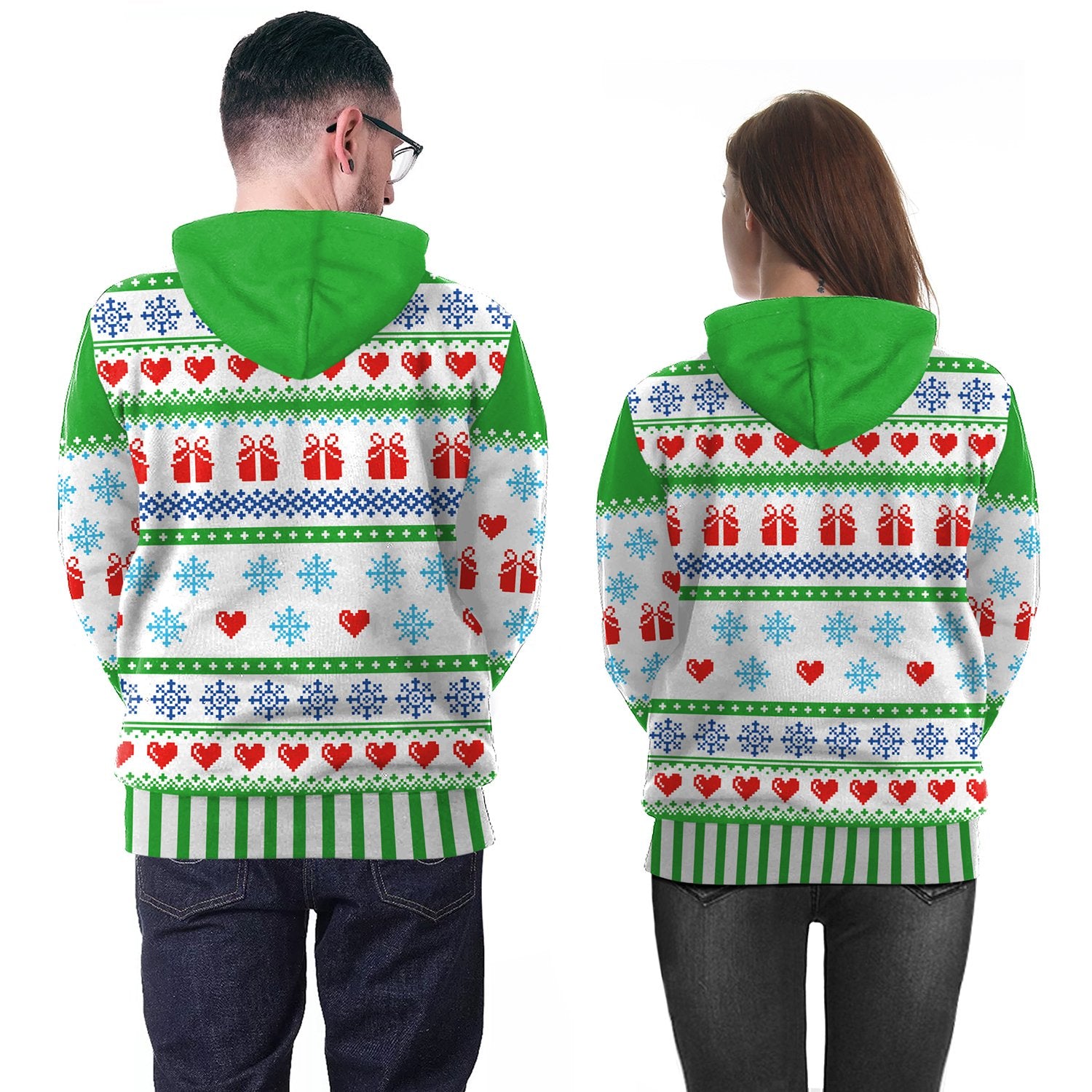 Christmas Hoodies - Christmas Snowflake 3D Hoodie