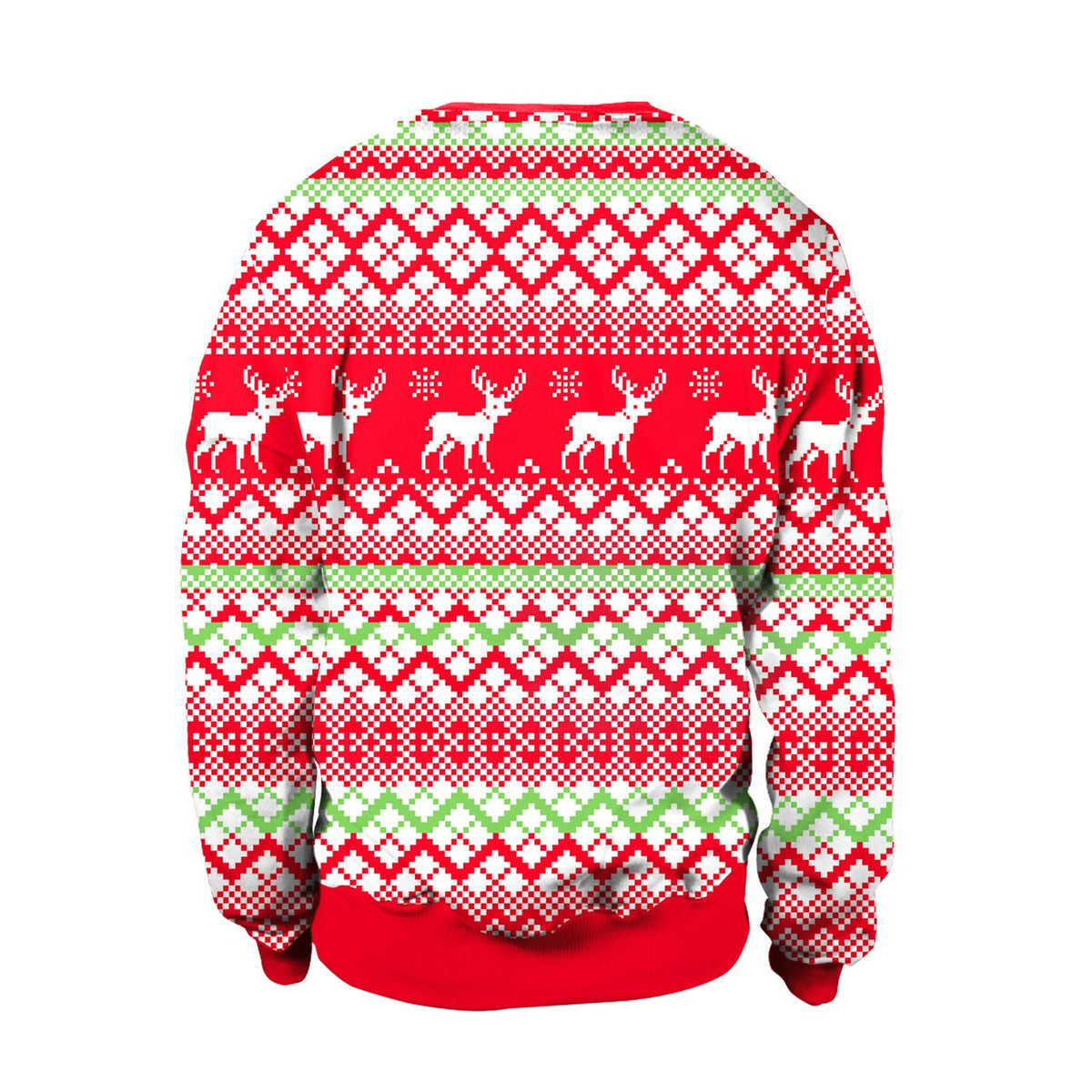 Christmas Sweaters - Multicolor Snowman 3D Crew Neck Sweatshirt