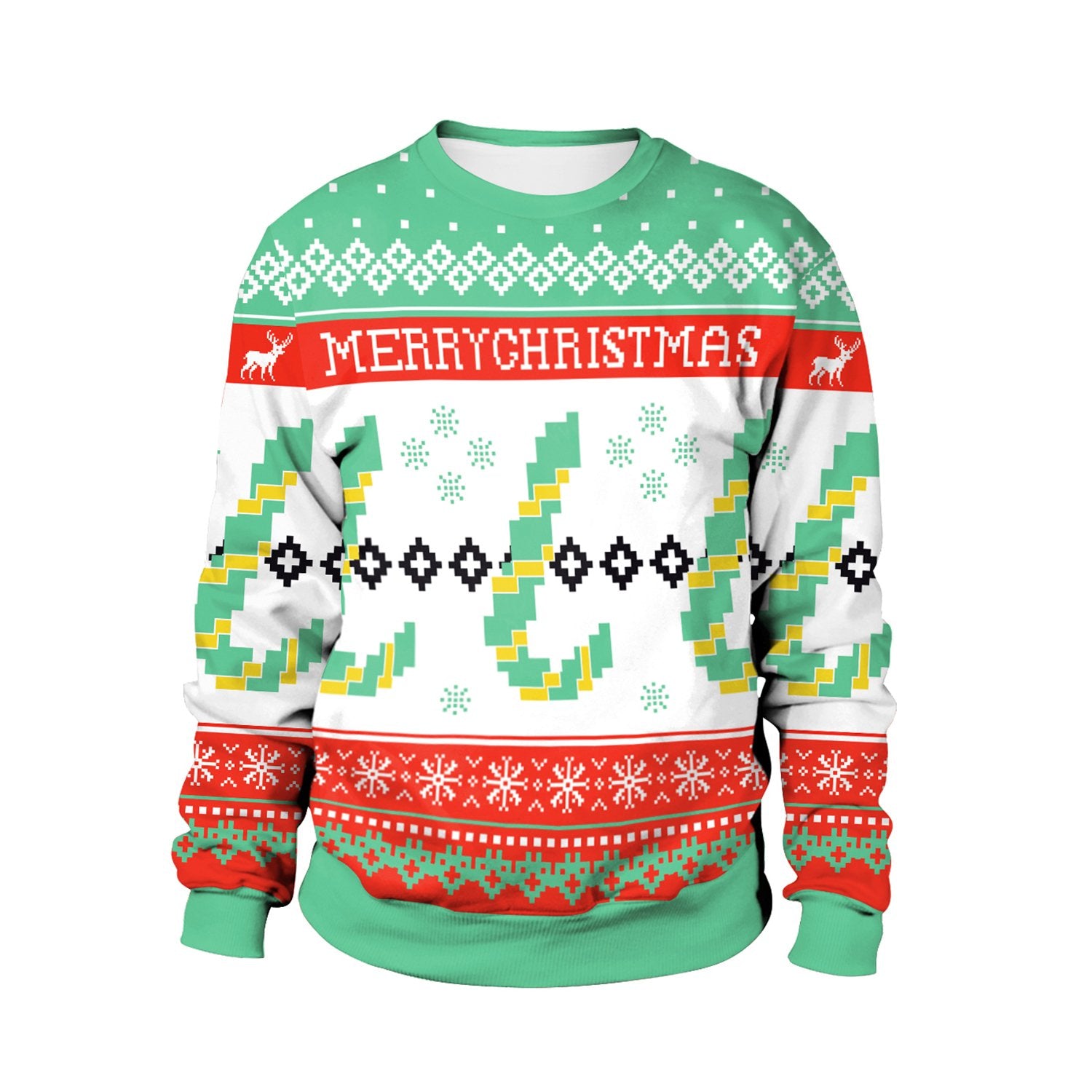 Christmas Sweaters - Christmas Festive Atmosphere 3D Crew Neck Sweatshirt