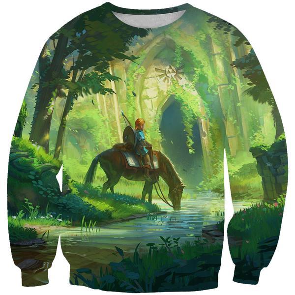 Legend of Zelda Hoodies Pullover Link Hoodie HoodiesBuy