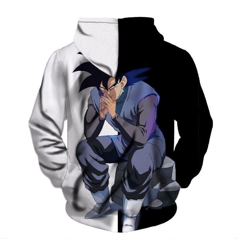 Dragon Ball Super Z- Black Goku Zip Hoodie