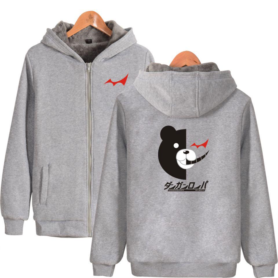 Danganronpa Hoodies - Zip Up Fleece Hoodie Five Styles