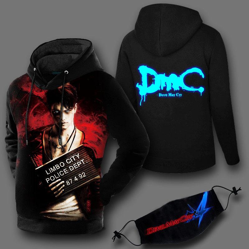 Devil May Cry Hoodies - Zip Up DMC Hoodie Coat