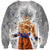 Dragon Ball Z Hoodies - Ultra Instinct Goku Grey Pullover Hoodie