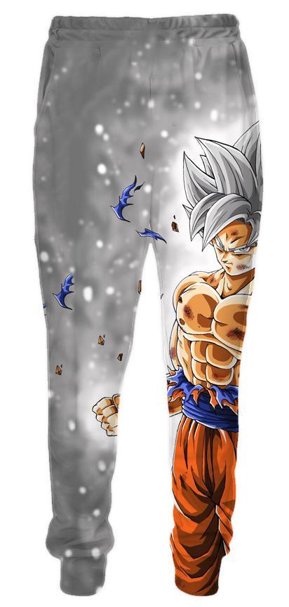 Dragon Ball Z Hoodies - Ultra Instinct Goku Grey Pullover Hoodie