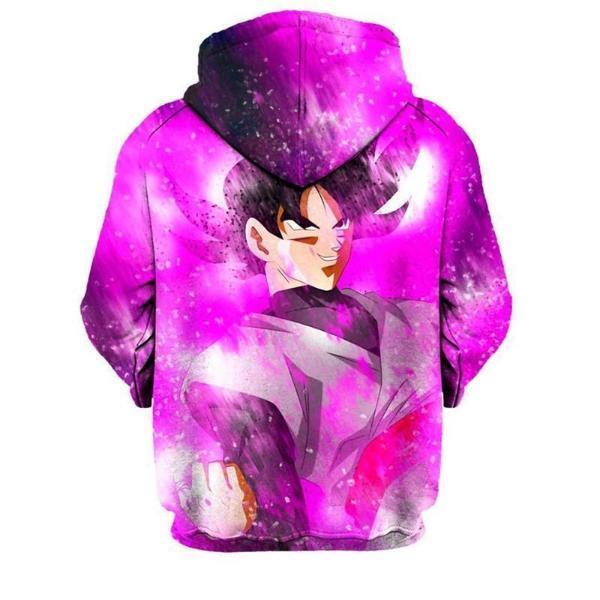 Dragon Ball Super Z- Black Goku Energy Hoodie