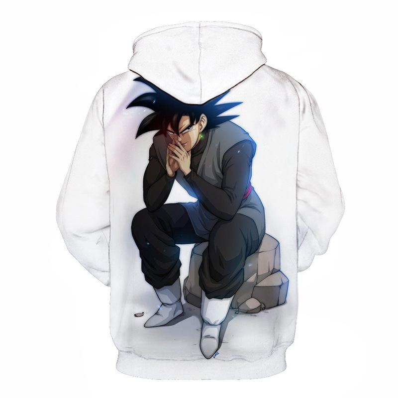 Dragon Ball Super Z- Goku Black Plotting 3D Hoodie