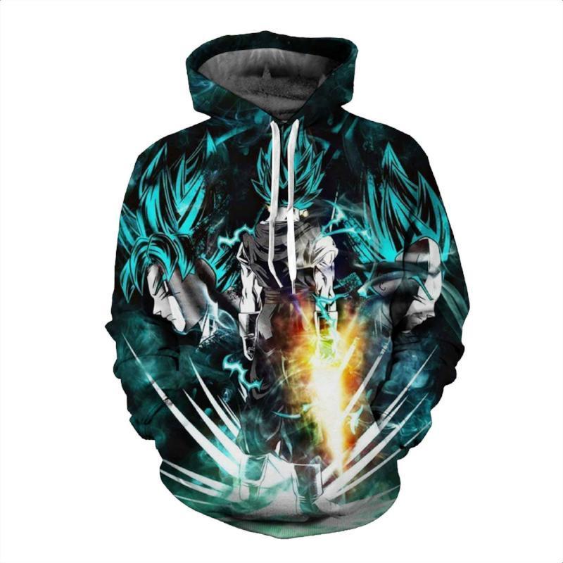 Dragon Ball Z Green 3D Hoodie