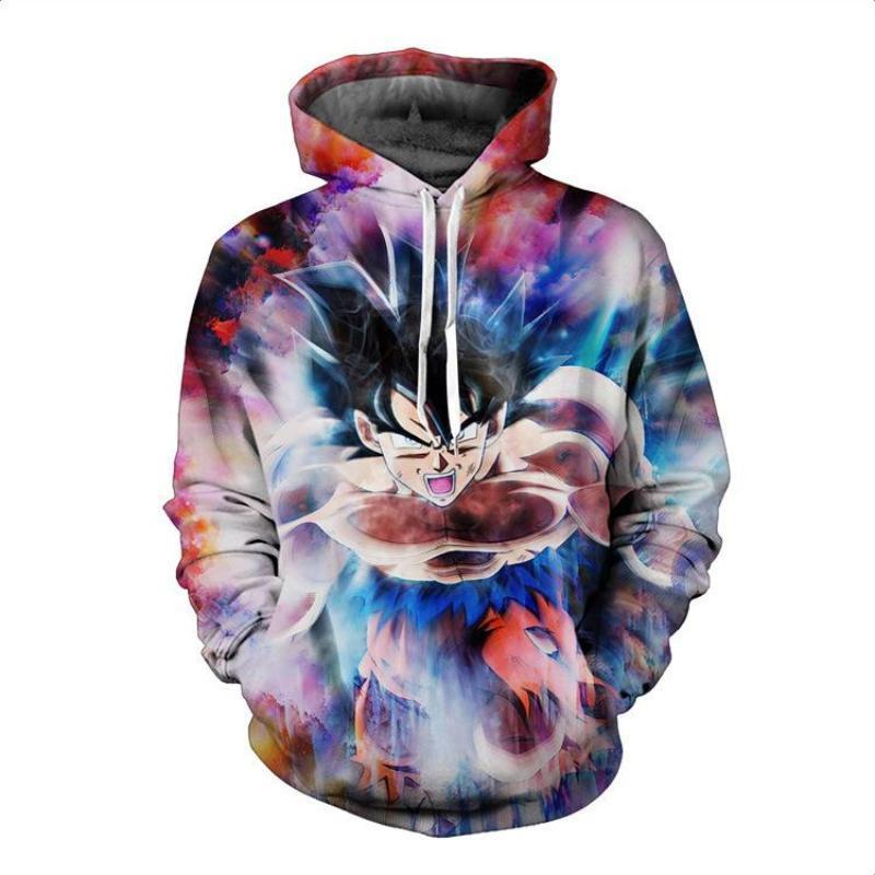 Dragon Ball Z- Goku Ultra Instinct 3D Hoodie