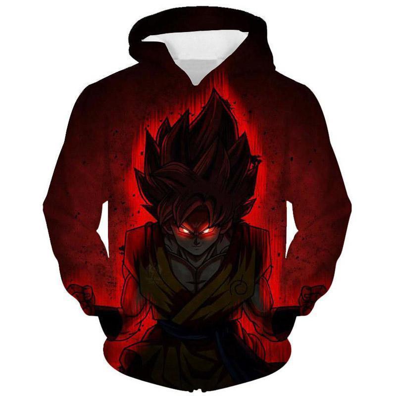Dragon ball top 3d hoodie
