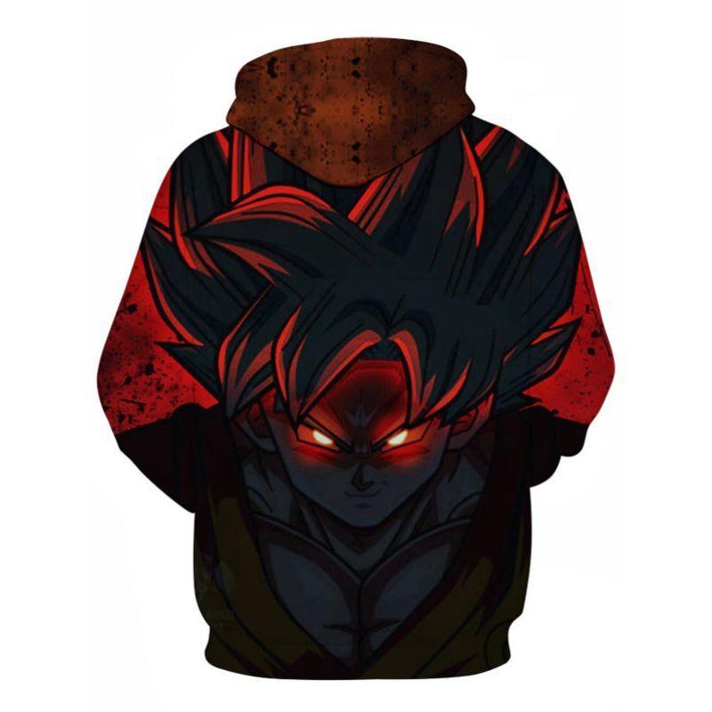 Goku sales red hoodie