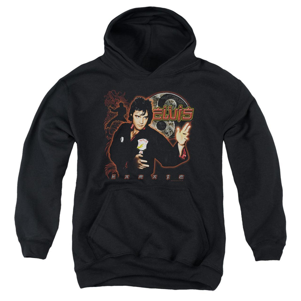 Elvis Presley Hoodies: KARATE Pull-Over Hoodie