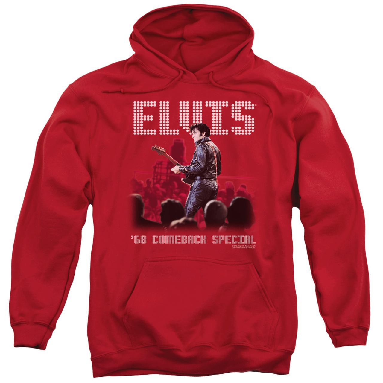 Elvis Presley Hoodies:  RETURN OF THE KING Pull-Over Hoodie