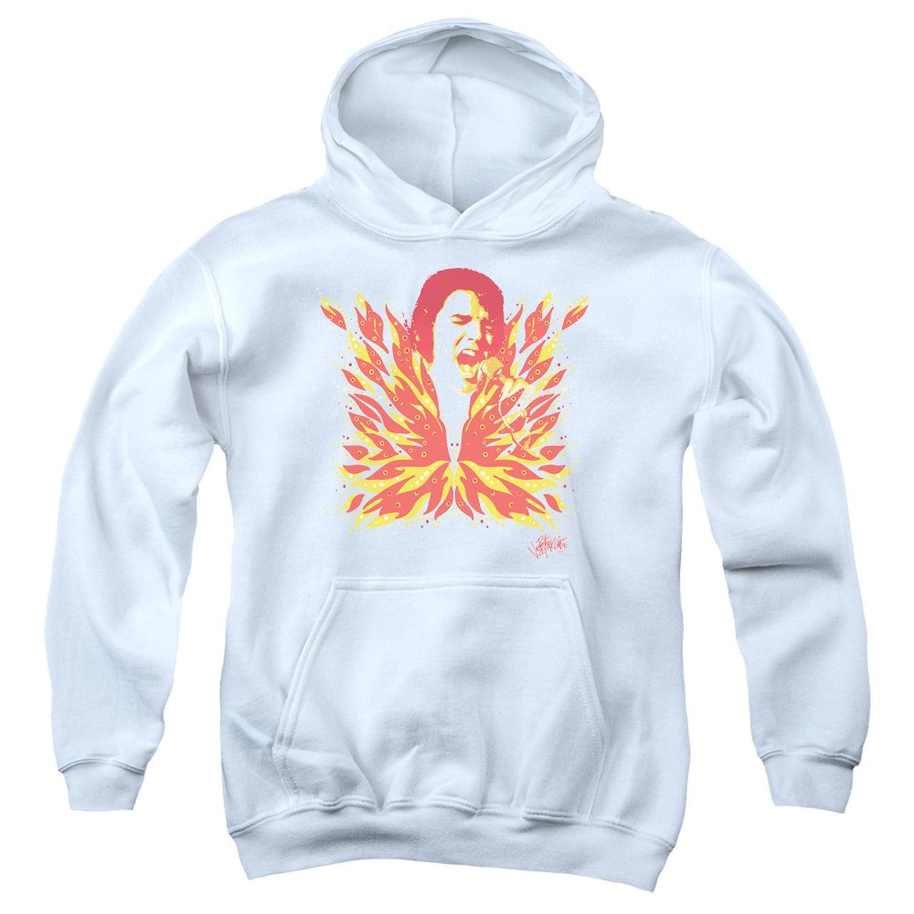 Elvis Presley Hoodies: HIS LATEST FLAME Pull-Over Hoodie