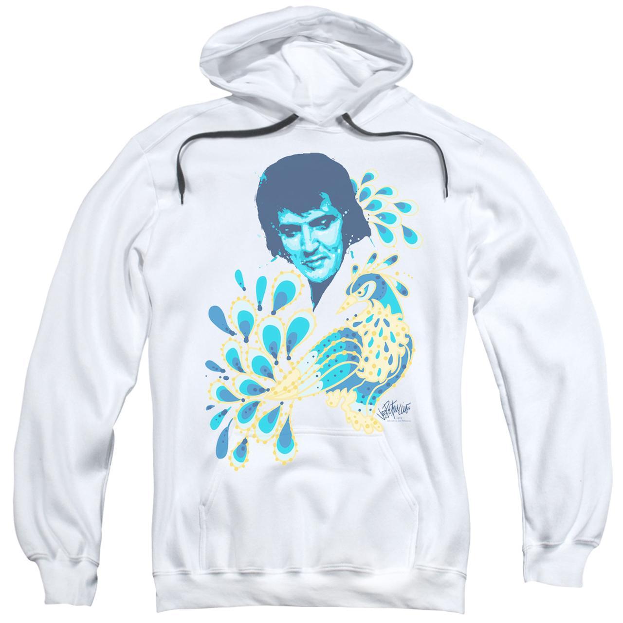 Elvis Presley Hoodies: PEACOCK Pull-Over Hoodie