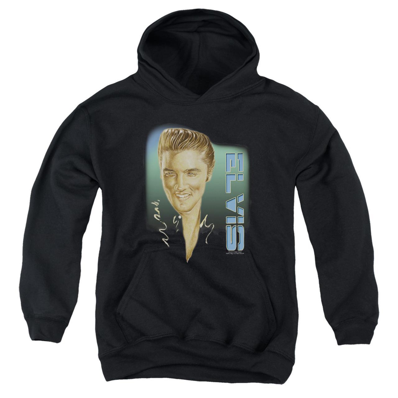 Elvis Presley Hoodies: Youth ELVIS 56 Pull-Over Hoodie