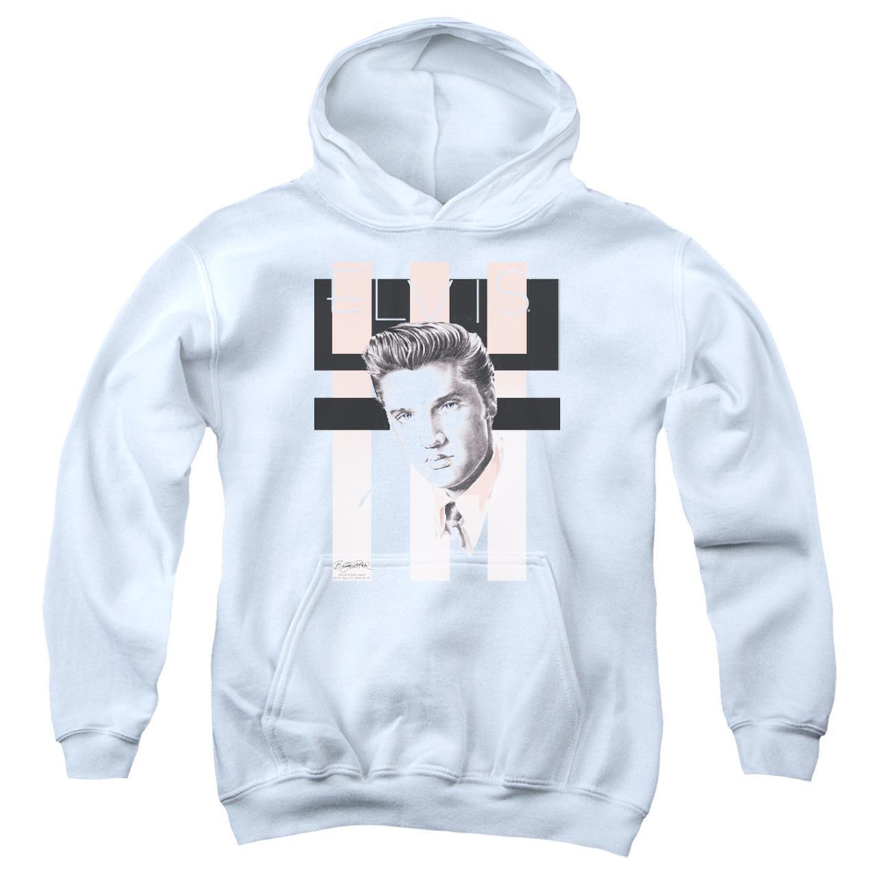 Elvis Presley Hoodies: RETRO Pull-Over Hoodie