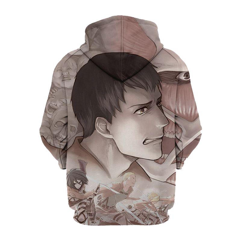 Attack On Titan Reiner Bert 3D Hoodie
