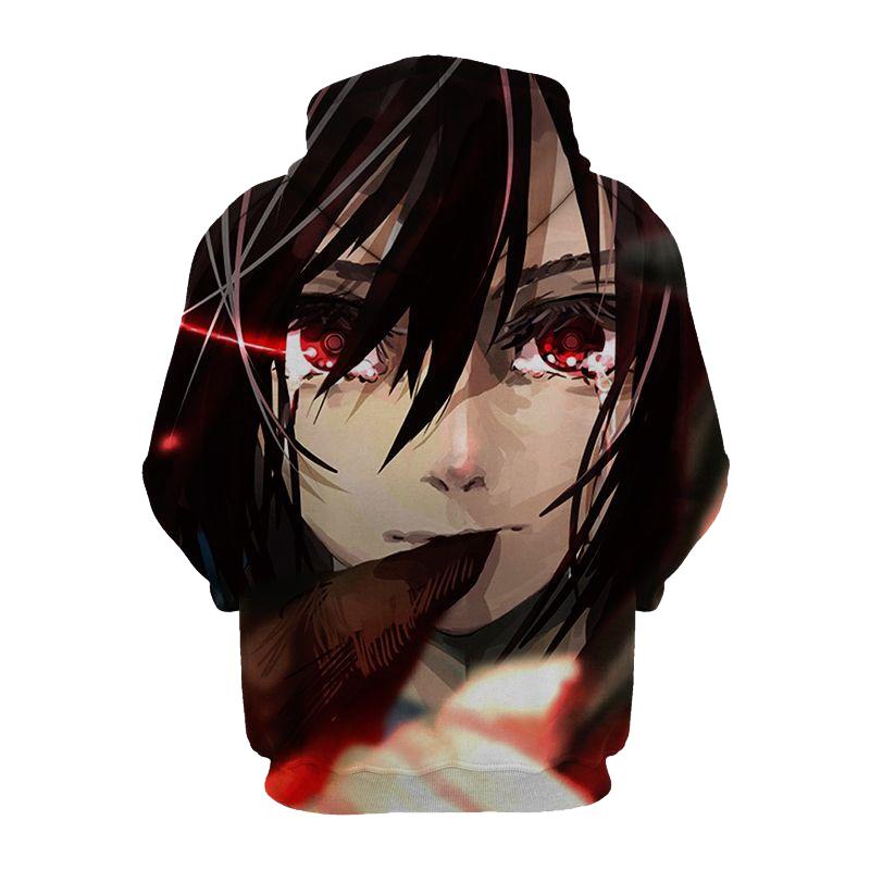 Attack On Titan Mikasa Ackerman 3D Hoodie
