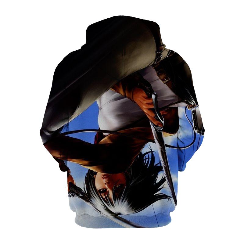 Mikasa Ackerman Attack On Titan 3D Hoodie