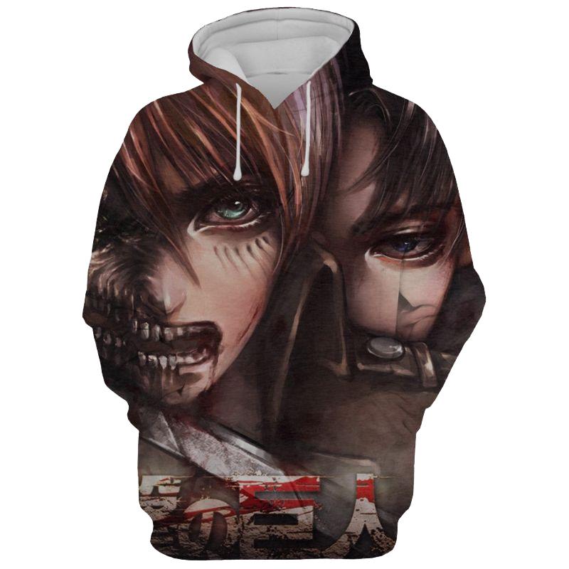 Mikasa Ackerman Attack On Titan 3D Hoodie