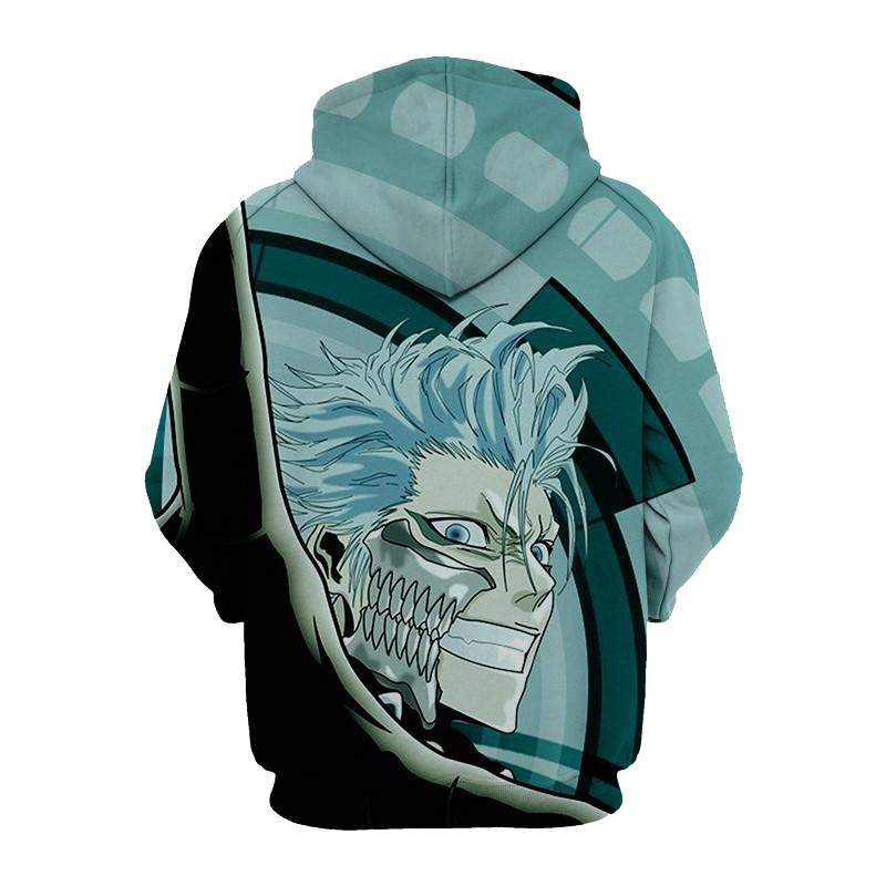 Bleach Grimmjow Jaegerjaquez 3D Printed Hoodie