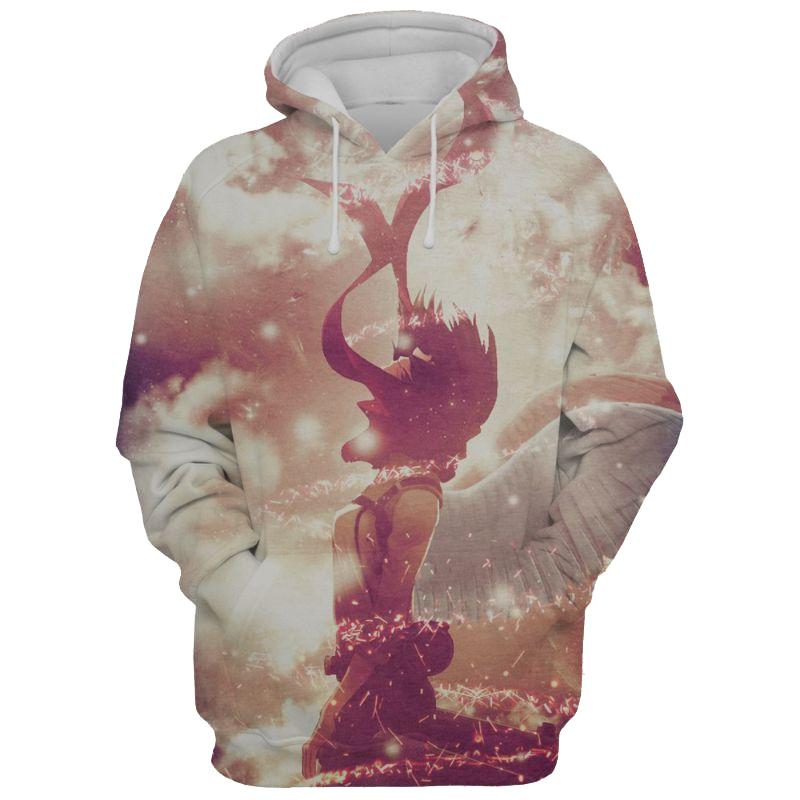 Mikasa Ackerman Attack On Titan 3D Printed Hoodie