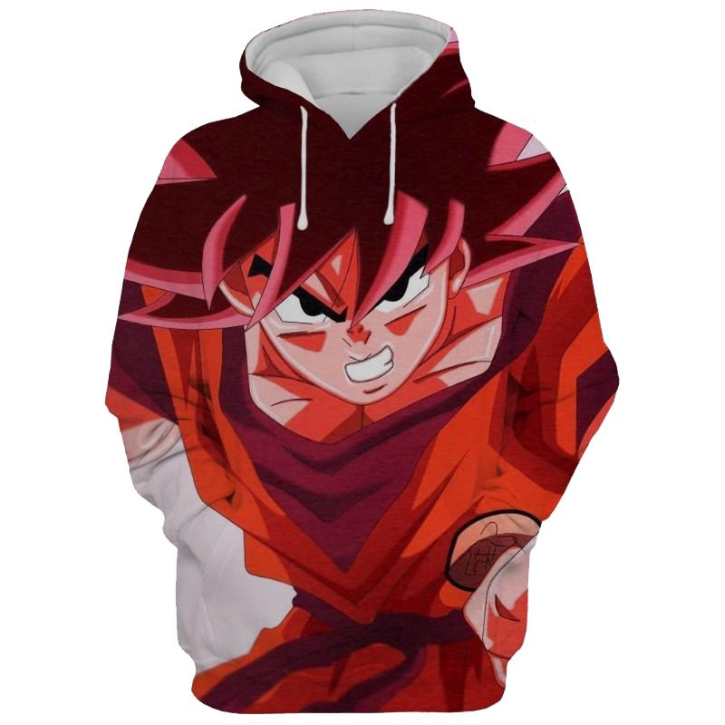 Kaioken Goku Dragon Ball Z 3D Printed Hoodie