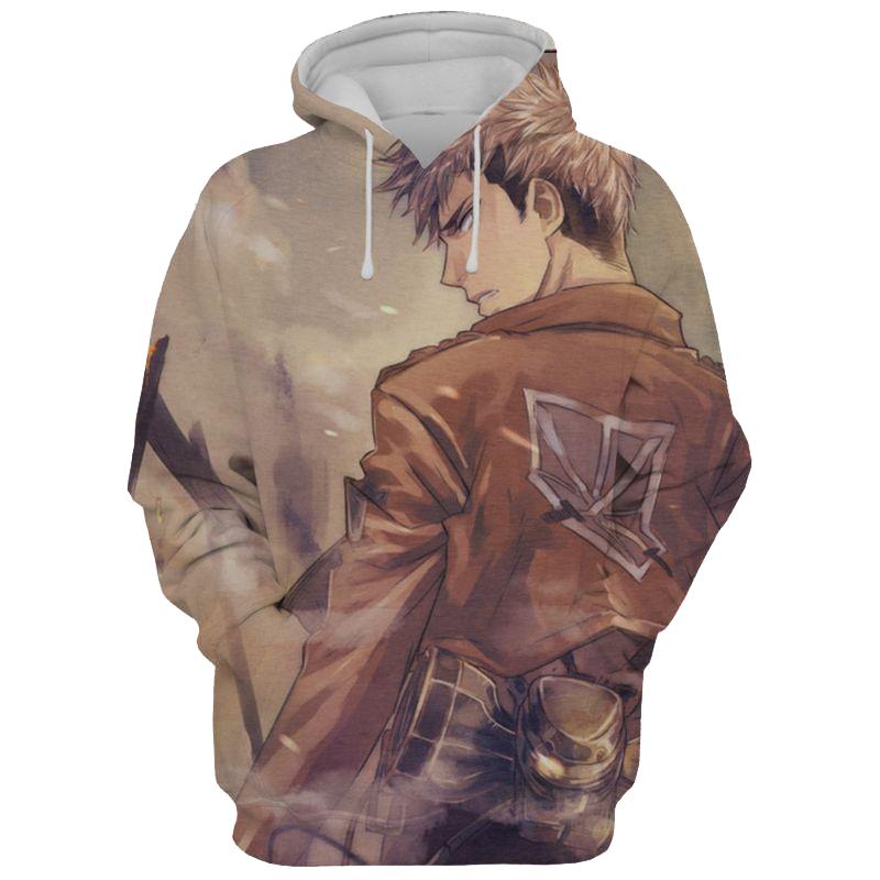 New Jean Kirschtein Armour Attack On Titan 3D Hoodie