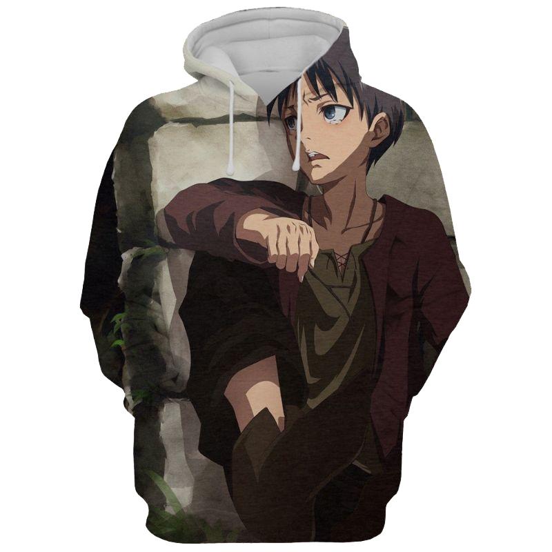 New Attack on Titan Mikasa Ackerman 3D Printed Hoodie