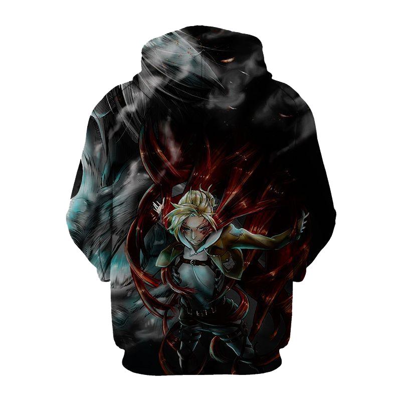 Female Beast- Attack On Titan 3D Hoodie