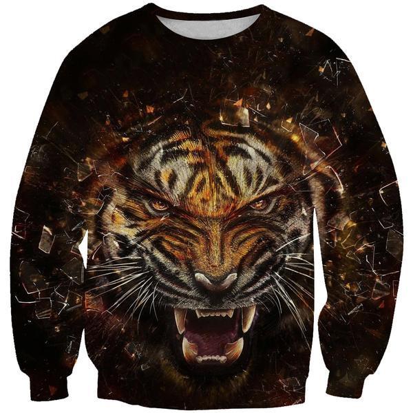 Epic Tiger Hoodies - Tiger Pullover Hoodie