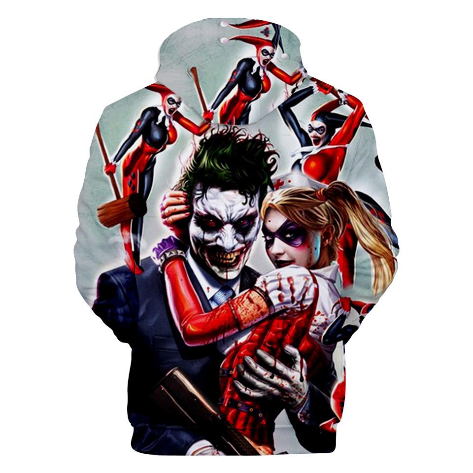 3D Print Halloween Pullover Hoodies