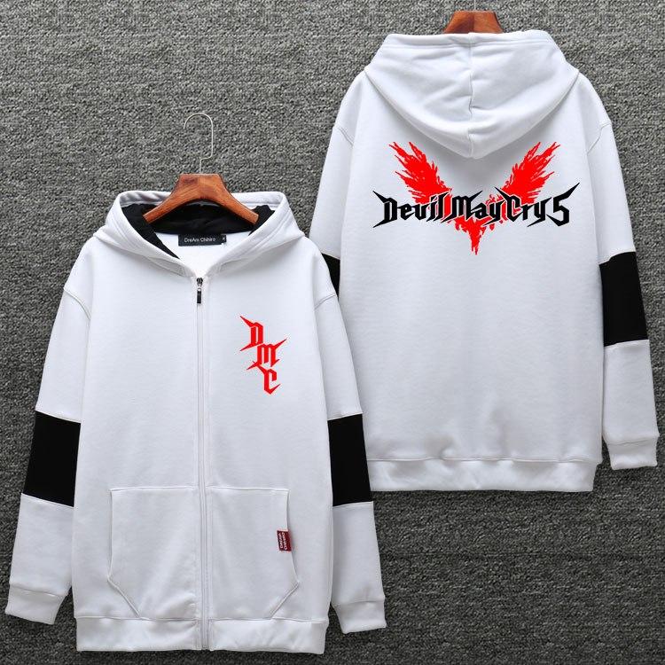 Devil May Cry 5 Hoodies - Zip Up Game Cosplay Hoodie