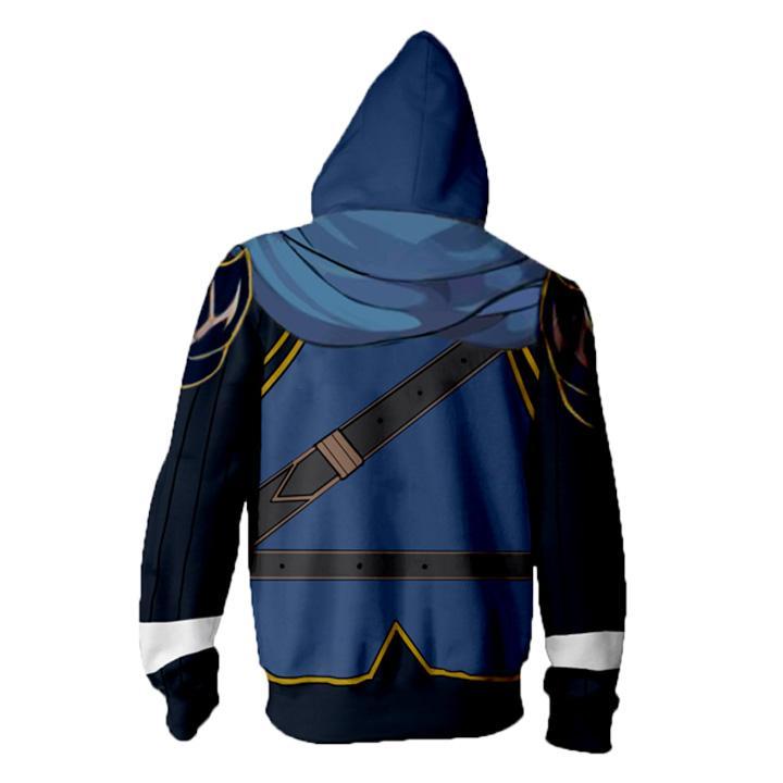 Fire Emblem Hoodies - Zip Up Fire Emblem Awakening Marth Lucina Hoodie