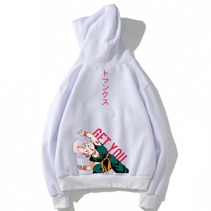 Dragon Ball Fleece Hoodies - Solid Color Dragon Ball Anime Series Cute Fleece Hoodie