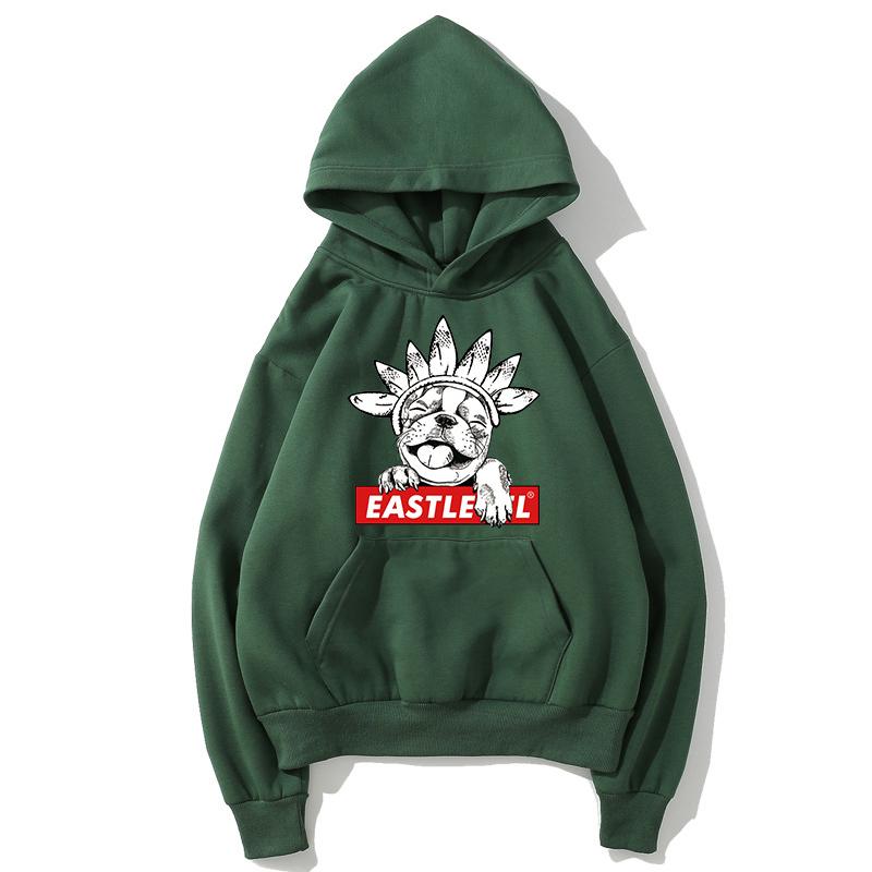 Harajuku Style Fleece Hoodies - Solid Color Harajuku Style Series Pet Dog Fashion Super Cute Fleece Hoodie