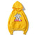 Harajuku Style Fleece Hoodies - Solid Color Harajuku Style Series Pet Dog Fashion Super Cute Fleece Hoodie