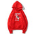 The Pink Panther Fleece Hoodies - Solid Color The Pink Panther Series Cute Fleece Hoodie