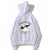 Hip-Hop Fleece Hoodies - Solid Color Hip-Hop Series Panda Super Cute Fleece Hoodie