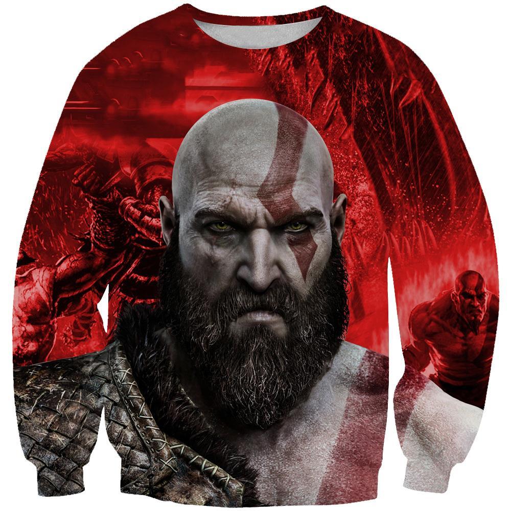 God Of War Hoodies - Pullover Kratos Hoodie