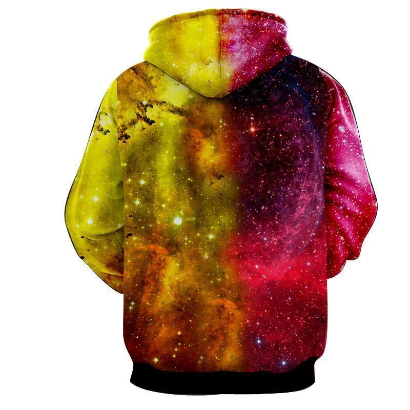 Dragon Ball Gold Goku Vs Goku 3D Hoodie