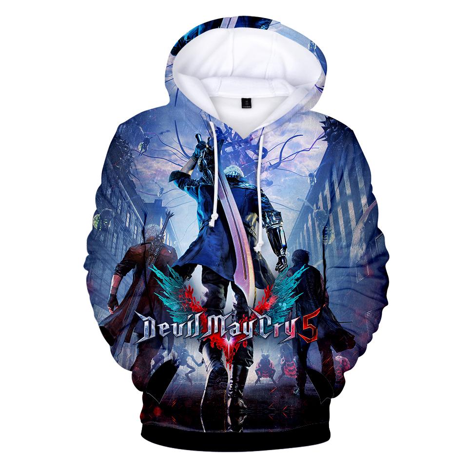 Devil May Cry Hoodies - Pullover 3D Hoodie