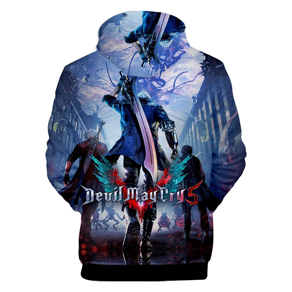 Devil May Cry Hoodies - Pullover 3D Hoodie