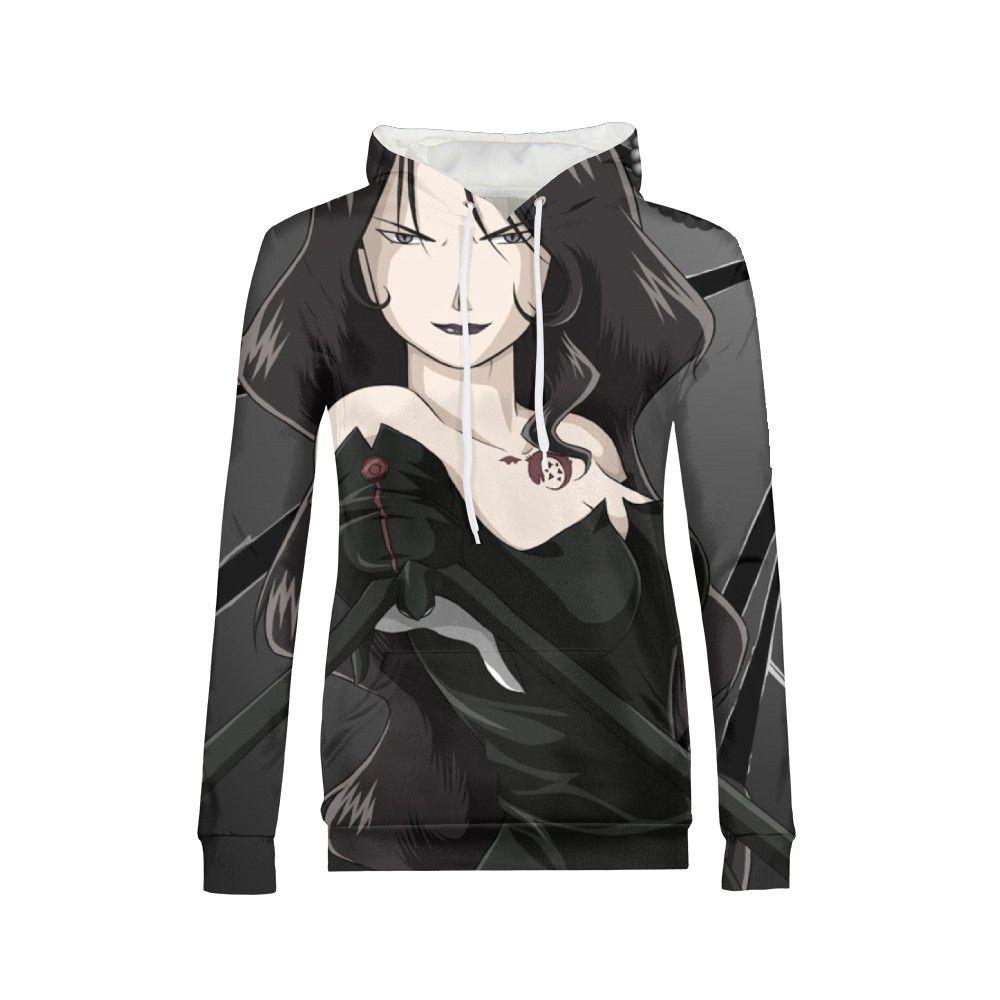 Fullmetal Alchemist Hoodies - Pullover Teenager Girls Warm Autumn Tracksuit